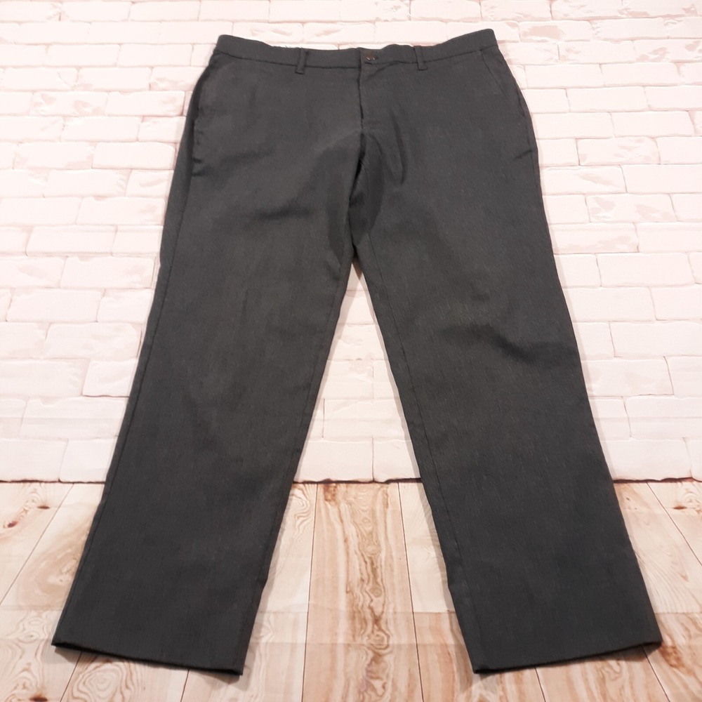 Mizzen + Main Chino Pants Mens‎ Size 34 x 28 Made In USA Flat Front